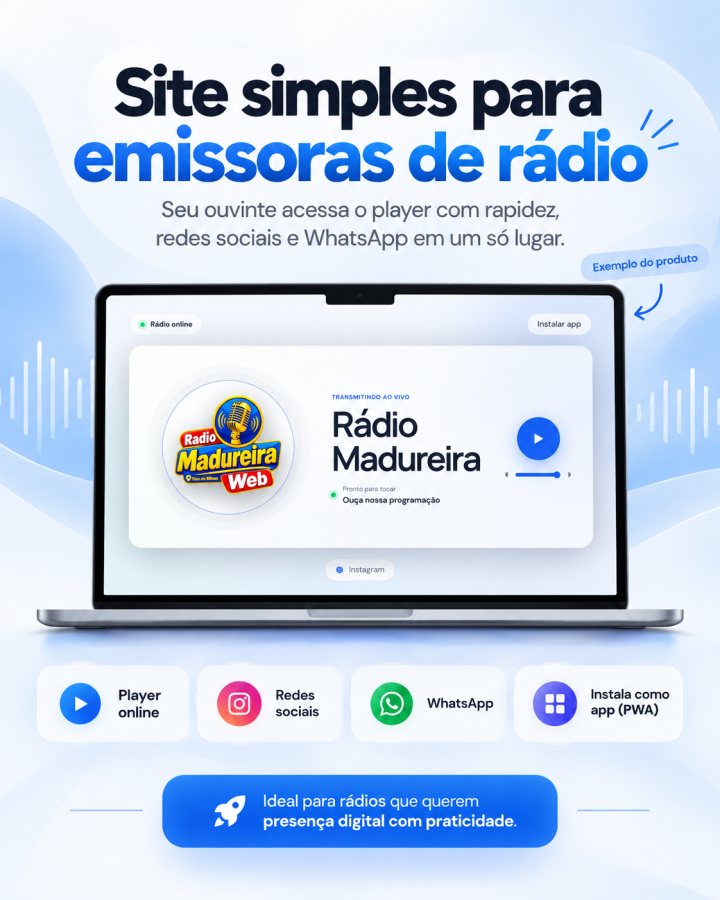 Site Administrável Simples